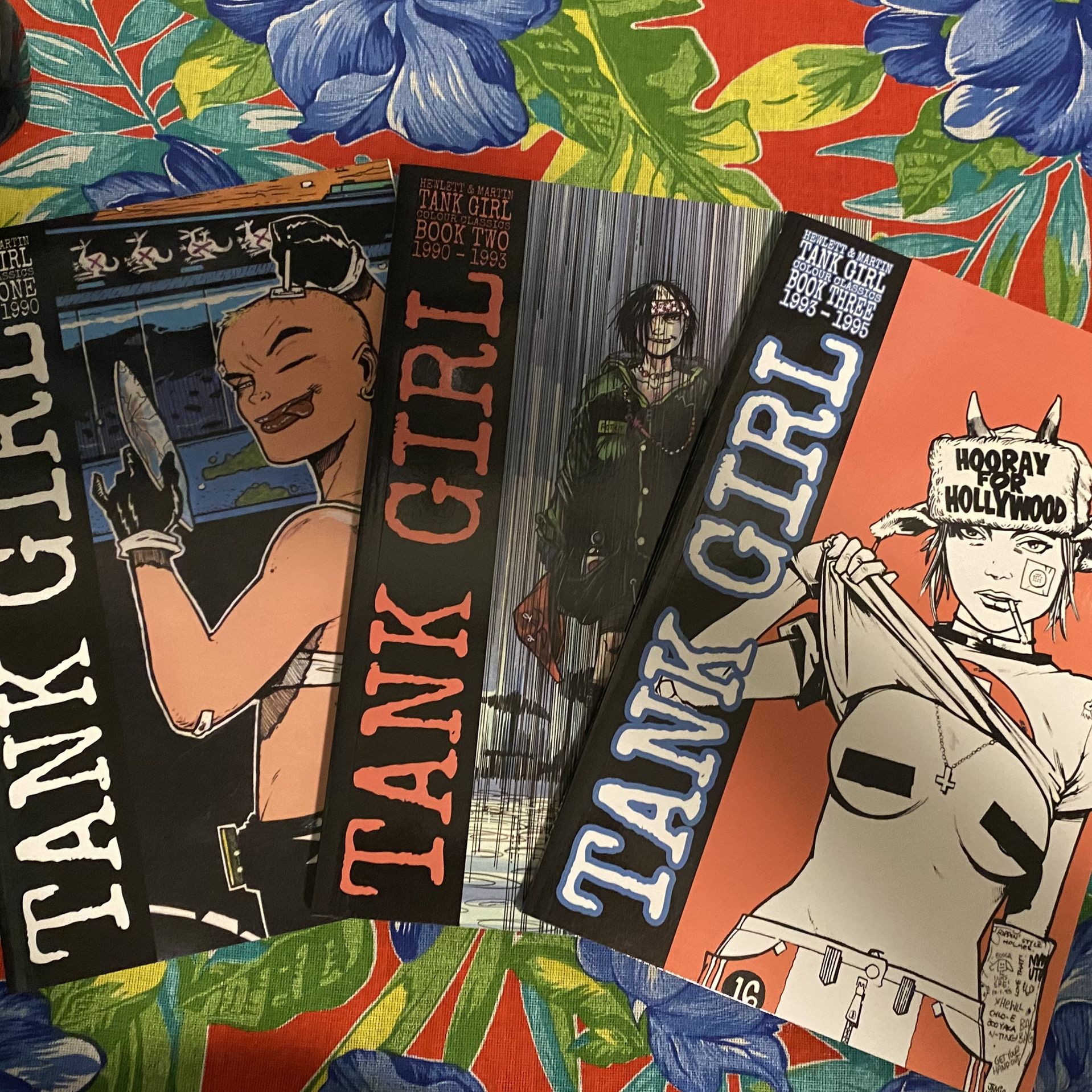 Tank Girl - Book 1, 2 & 3 - Graphic Novel - Comics