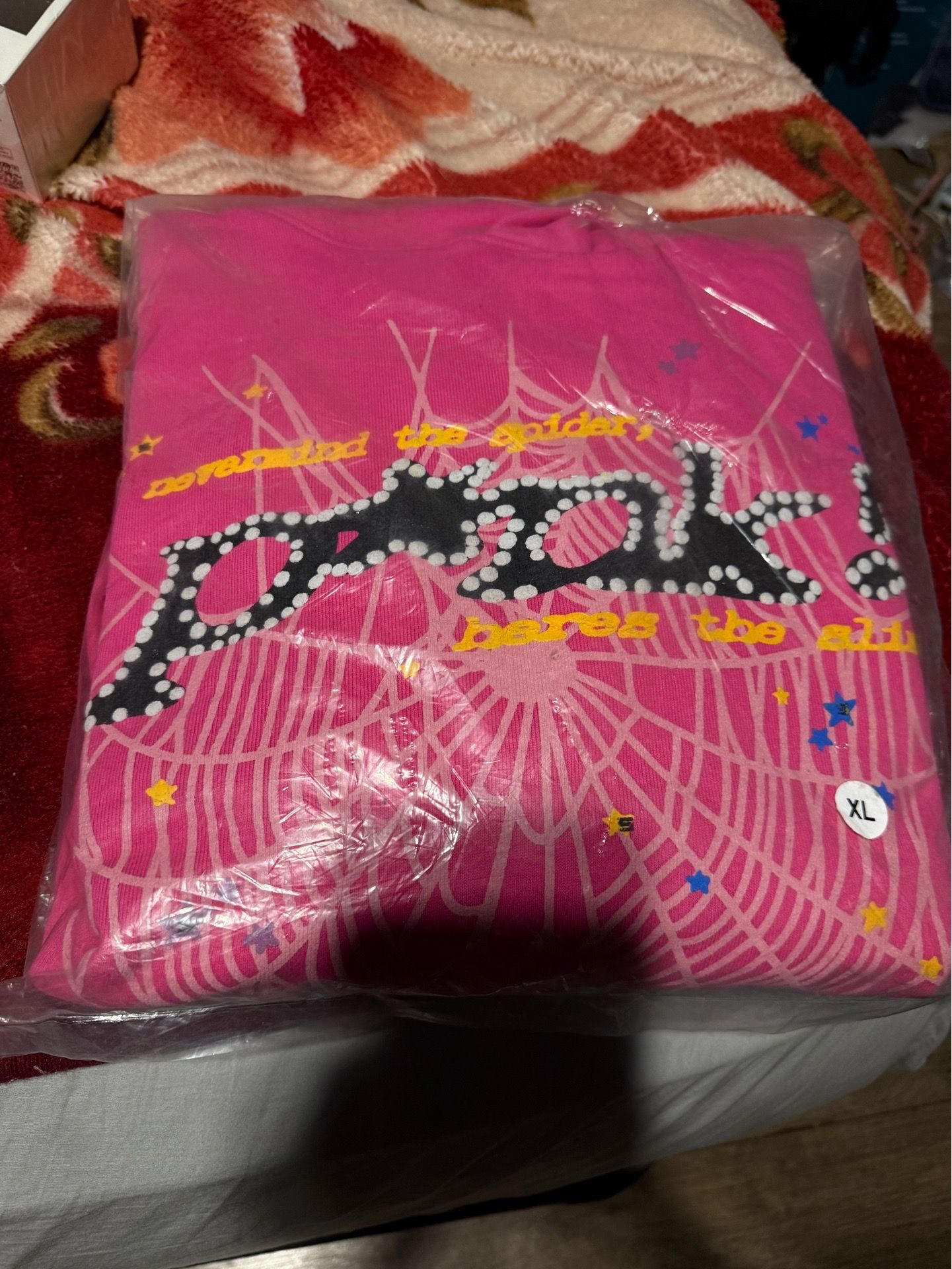 Pink Sp5der Hoodie