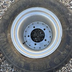 Vw Sand Rim And Tire 
