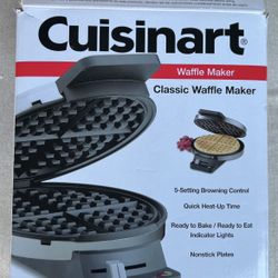 Open Box Cuisinart Waffle Maker NEW