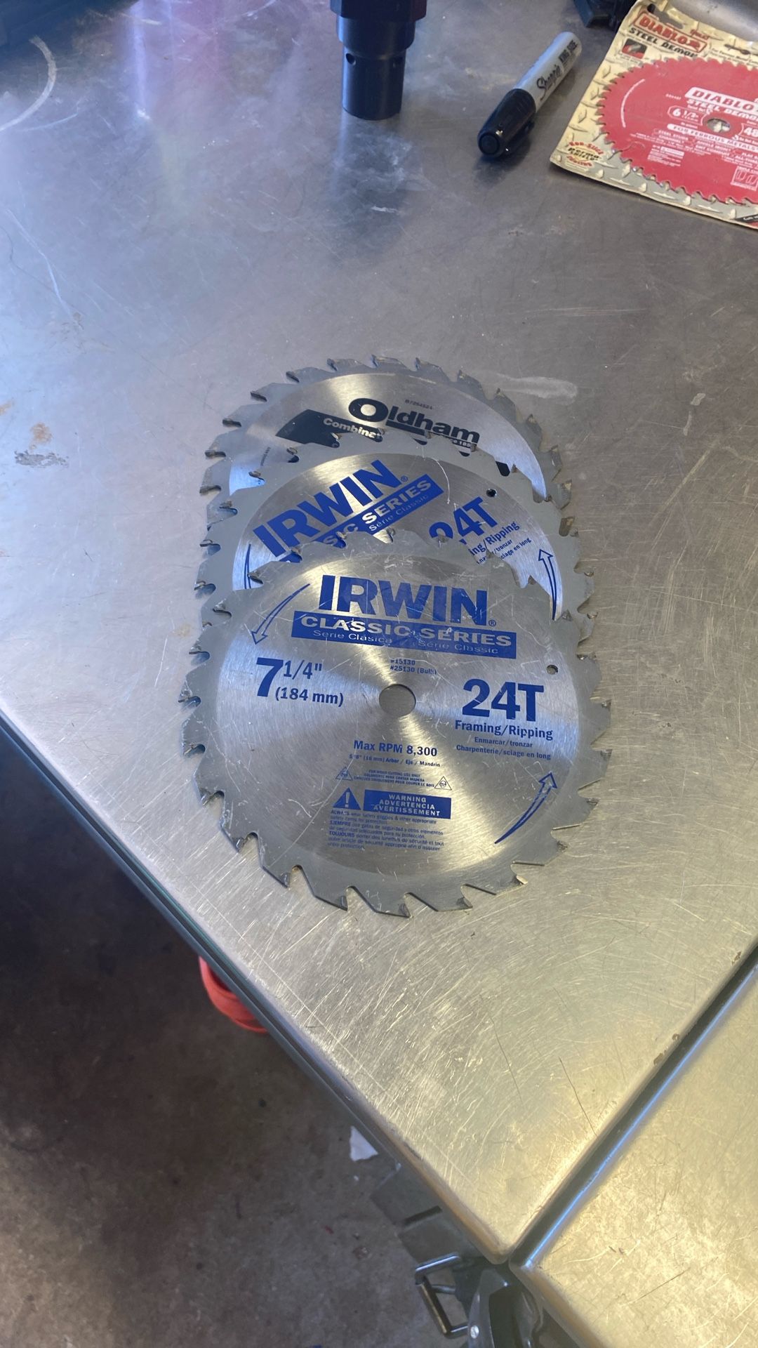 3 Saw Blades