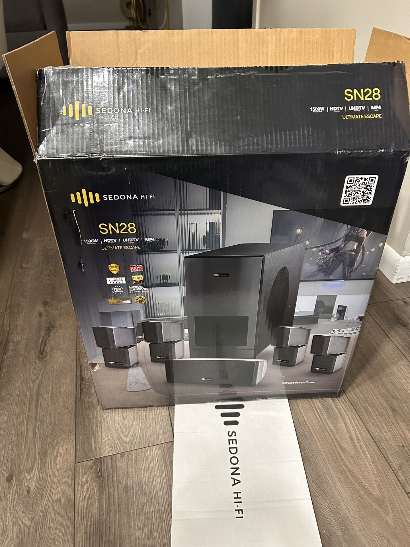 Brand new Sedona https://offerup.com/redirect/?o=SEkuRkk= SN28 Home Cinema Speakers
