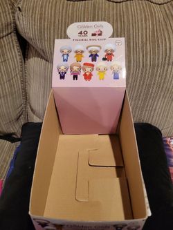 **Empty** Golden Girls Figural Bag Clip Box