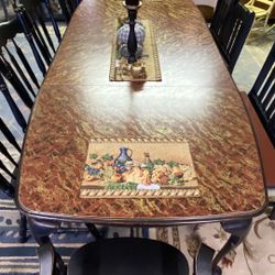 Custom Designed dining room, set solid wood