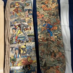 Custom Made Marvel Skateboards 