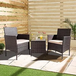 3pc Wicker Style Patio set