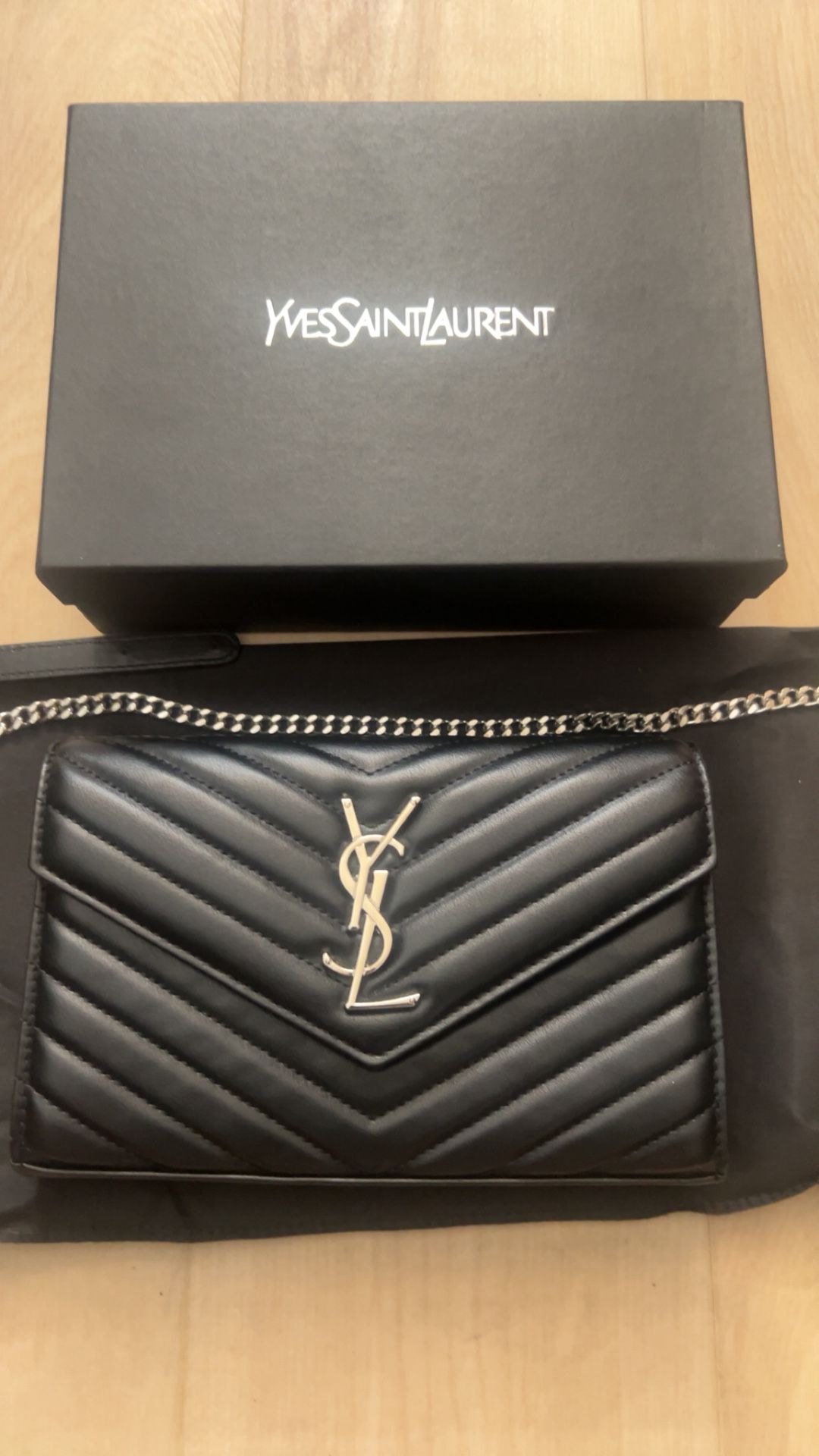 Ysl Envelope Clutch Bag