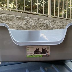 Extra Large Corner Cat Litter Box