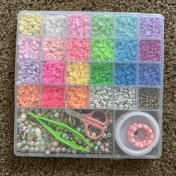 Bracelet Making Kit Clay beads 