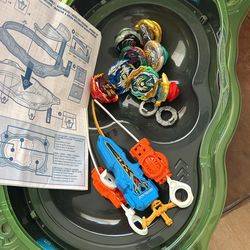Beyblade Arena And Extras Tops And Launchers