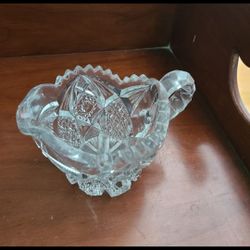 Cut Glass Creamer 