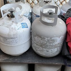 Countless Endless Amount Of Propane Bbq Grill Empty Tanks Fire Pits