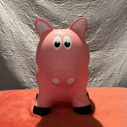Farm Hoppers - Inflatable Bouncy Pig Jumper Toy
