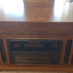 Detrola Stereo: Retro Radio, Cassette, CD, Turntable 