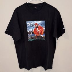 Levi’s Nas Stillmatic T Shirt - Retro Style Black Tee SIZE M