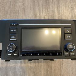 2018 Honda Civic Sedan Lx Audio/Radio Media Equipment Radio Receiver Assembly OEM