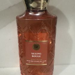 Bath and Body Works Seeing rouge Body Wash 