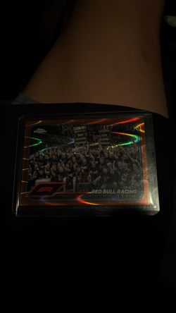 Topps Chrome F1 Oracle Red Bull Racing Holo Card 19/25
