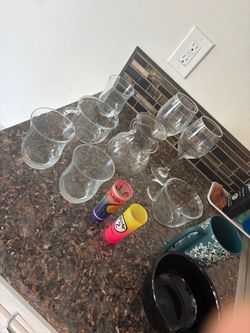 Mixed Glassware Set with Shot Glasses