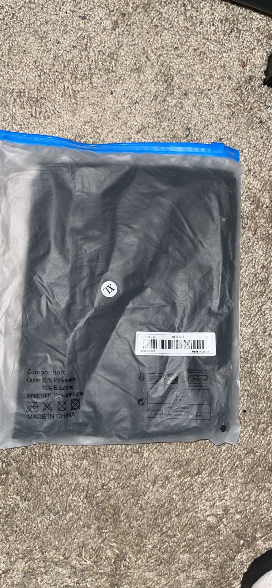 Brand New Men’s Black Tech Cargo Pants – Size (put size)