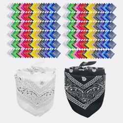 240 Bandanas!! 20 Different Colors!! BRAND NEW AND SEALED!!