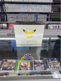 Pokemon Celebrations 25TH Anniversary ETB $500 Gamehogs 11am-7pm