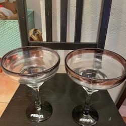 Huge Margarita TGIF Glasses! 