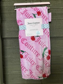 JUICY COUTURE CHERRY BLANKET 50 x 60