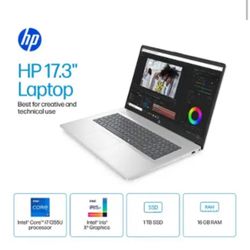HP 17-cn4153cl 17.3" Touchscreen Laptop - 16 GB / 1 TB SSD - Never Used / New Condition