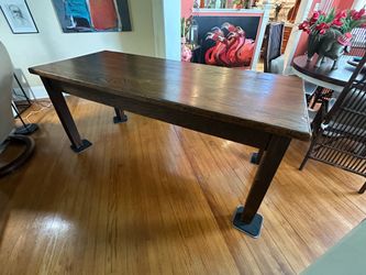 Antique Library Table