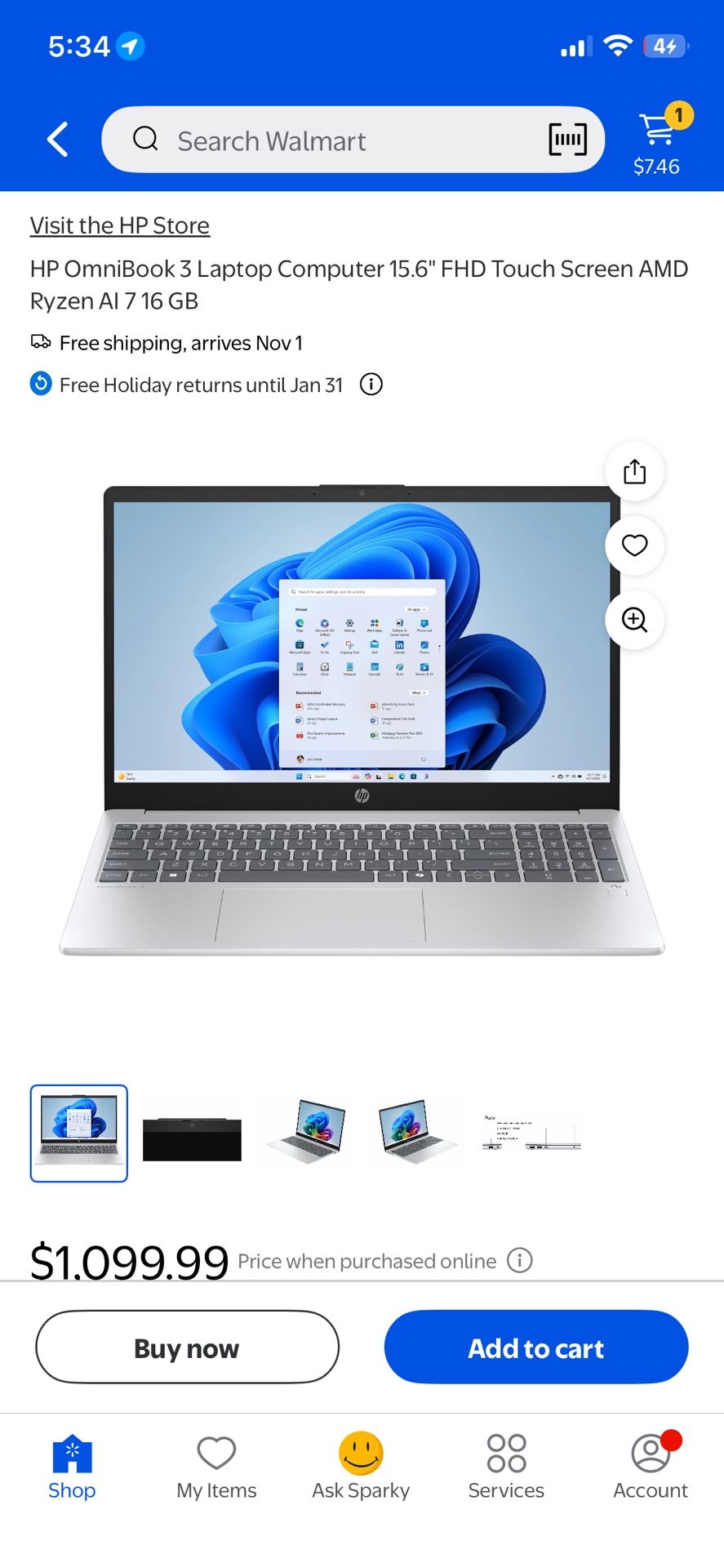 Hp Omnibook 3 AI Laptop Comes With Everything Has Exclusive Benefits for Having This That I Never Used Like Games Etc (New Barely Used No Scratches )