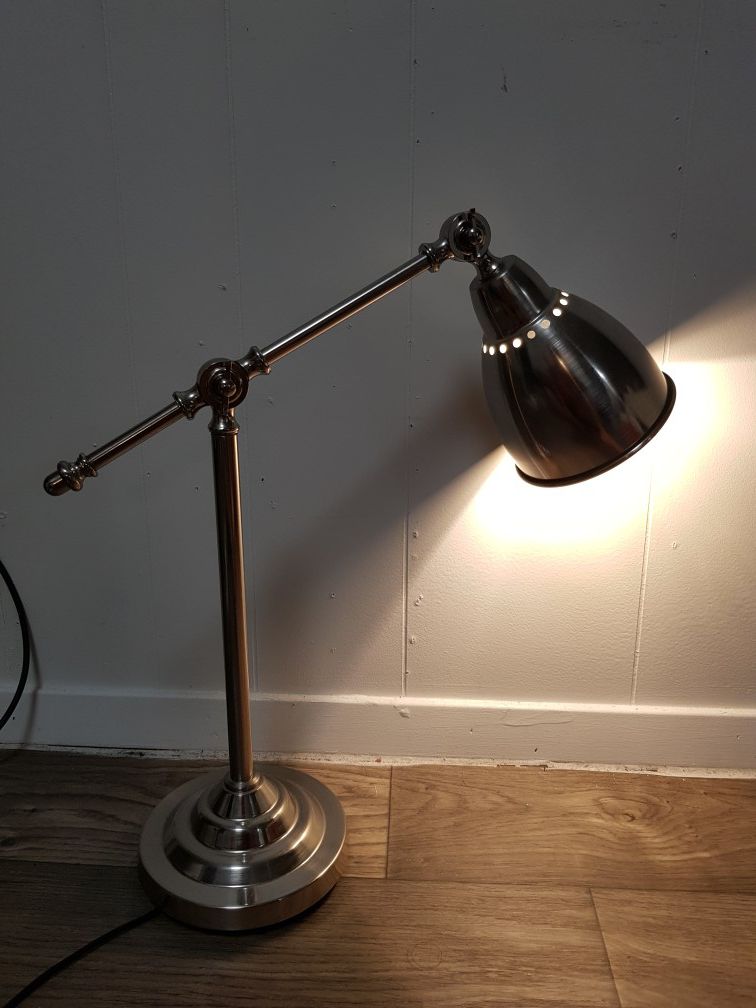 Ikea silver desk lamp
