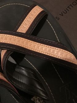 Louis Vuitton men sliders size 8