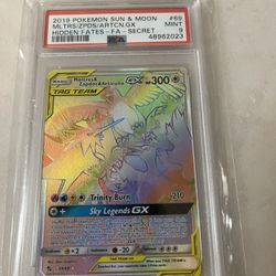 Moltres/Zapdos/Articuno Secret 9 Graded 