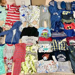 2t baby boy clothes, about 50 pieces, all for $40