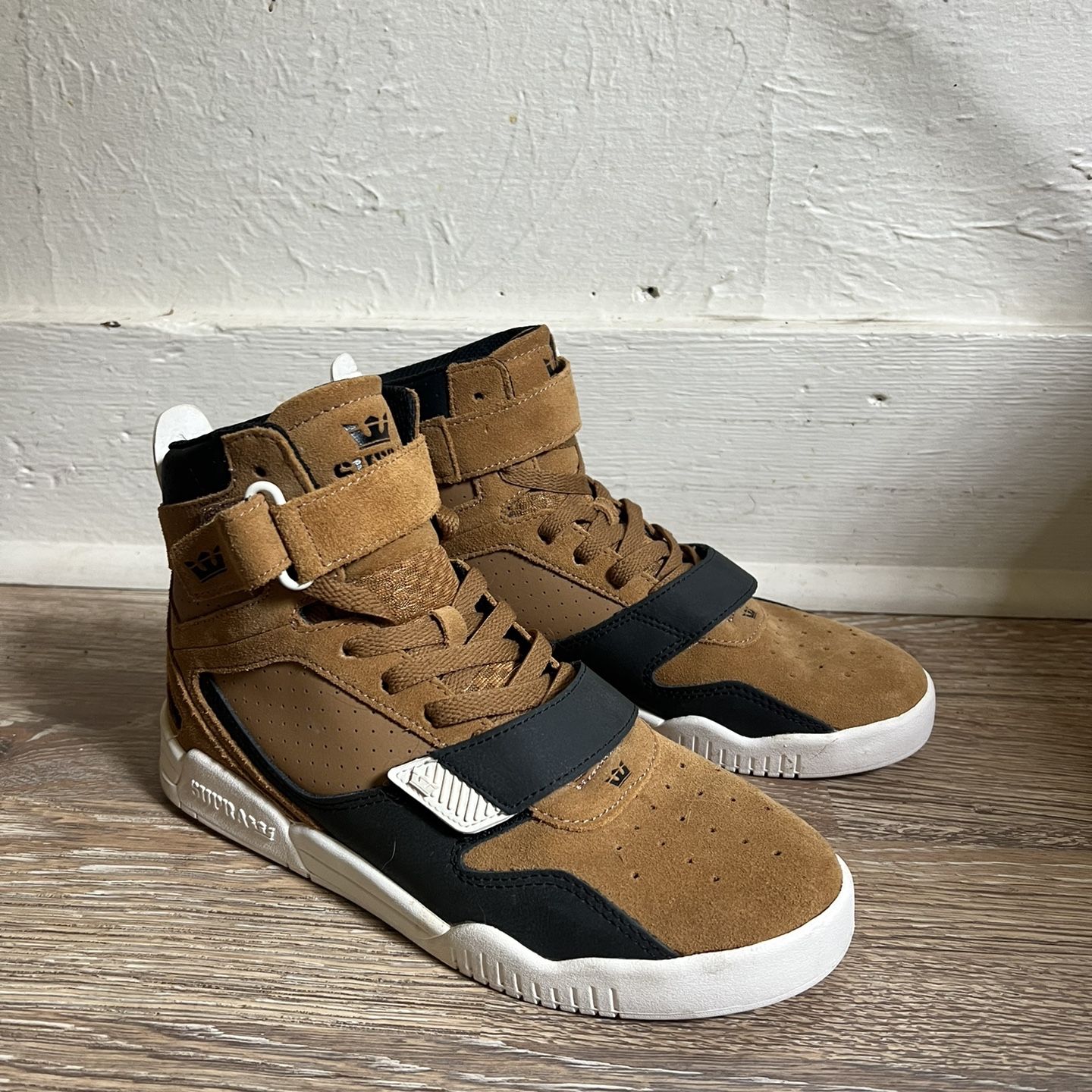 Supra Breaker Tan black Shoe Sneakers for Sale in Eugene OR OfferUp