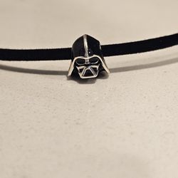 S925 Sterling Silver Darth Vader Charm, Charms For Pandora Bracelet 