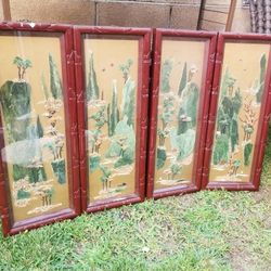 4pc Fancy Asian Decor