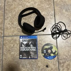 2 Games PS4 Y Audífono 