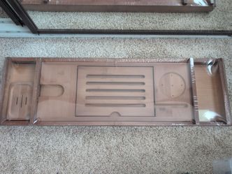 Bathtub tray