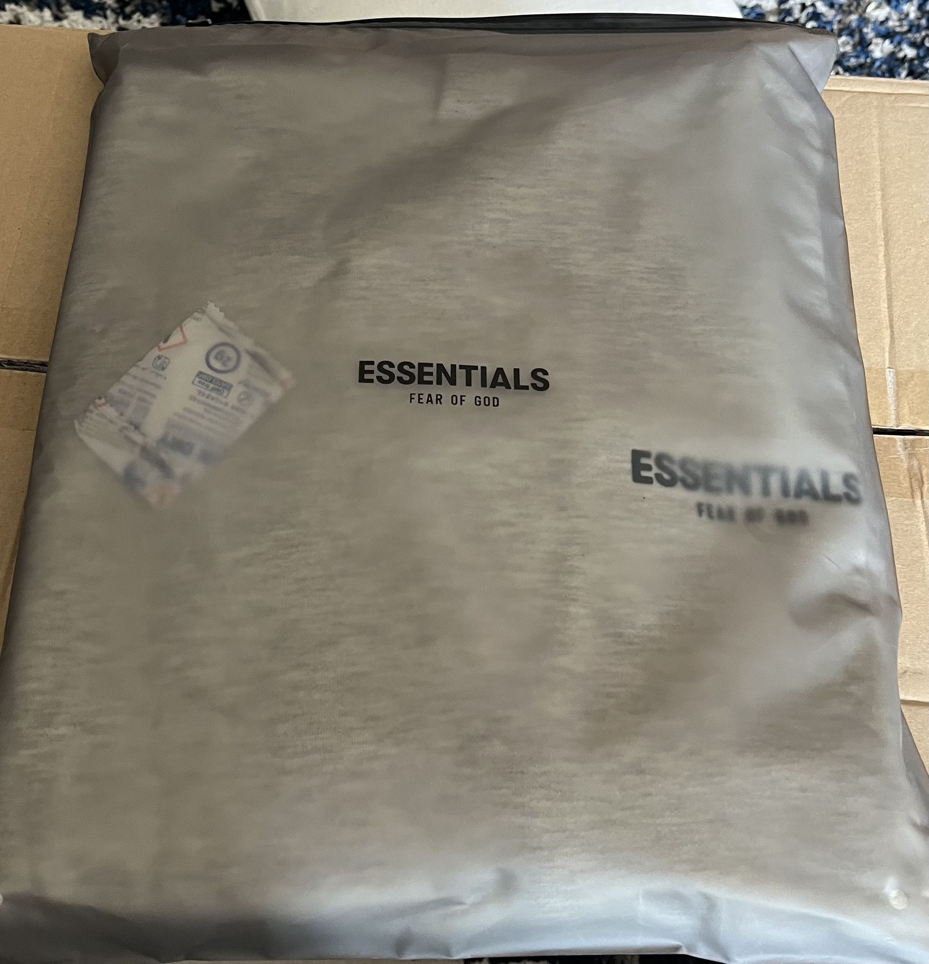 Essentials Hoodie Light Oat