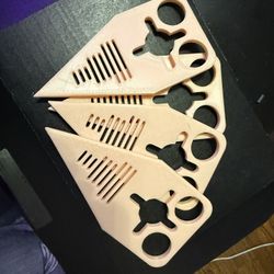 Tan Beach Towel Anchors