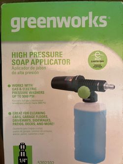 Greenworks High Pressure Soap Applicator