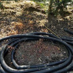 4 in. x 100 ft. Singlewall Perforated Drain Pipe