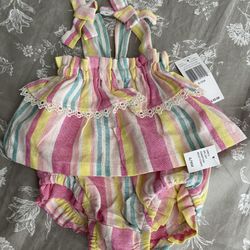 6/9 Month Baby Girl Outfit 
