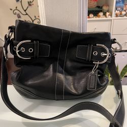 Coach Black Cross Body Purse Bag $20