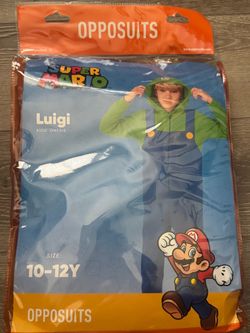 NWT Kids Luigi Union Suit Costume - 10/12