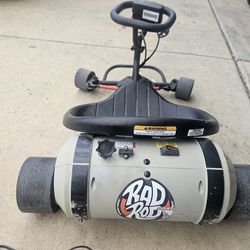 Electric razor go cart