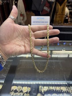 14k Rope Chain SOLID 🎄 We Buy Gold 14k 70$ X Gram