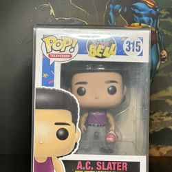 AC Slater Saved By The Bell Funko Pop